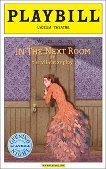 In the Next Room Limited Edition Official Opening Night Playbill 